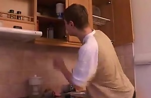A russian house-servant fuck his mother