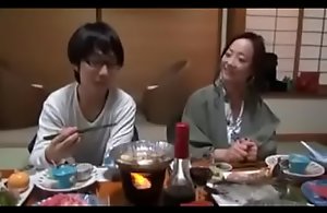 Japanese Milf shows nerdy Lady how in..