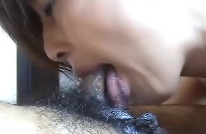 Asia mature can't bear without cum in