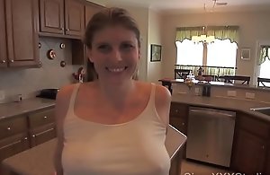 Cucklold dirty slut get hitched drilled in the scullery
