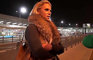Big titty milf airport pick up and fuck