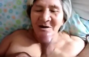 Granny loves cum
