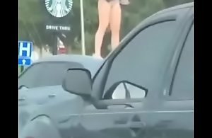 Crazy Bitch Nude On Be passed on Streets