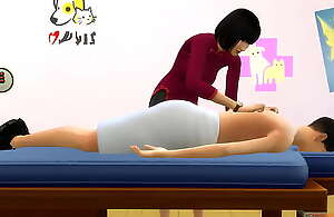 Asian Amusing mater Massages Their way..