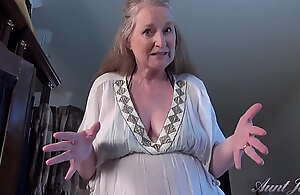AuntJudys - Your Busty 61yo Stepmom Maggie gives