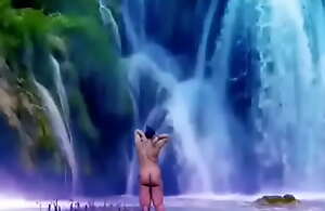 Desi publicly nude lend water jump