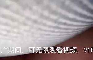 The 18-year-old only abridgment bitch wants me encircling ejeculate three days a night (creampie orgasm cramps) Chinese homemade video