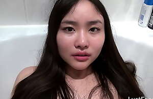 Wholesome Asian teen Sophie Hara gets caught by