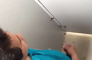 Asian brat caught spastic in toilet 6