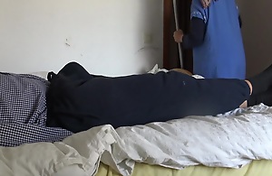 Algerian Maid Has Sex With A Big Black