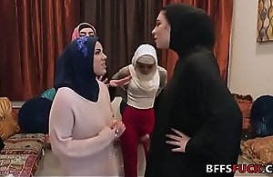 Muslim girls in HIJAB fuck a BBC at..